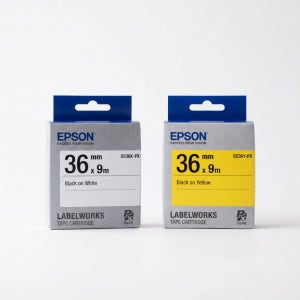 엡손 정품 라벨테이프 36mm (길이 9m) 라벨리본