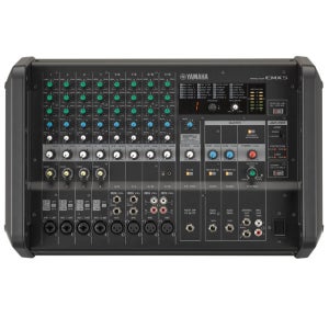YAMAHA 8채널 630W 개척교회 이펙터 파워드믹서 EMX5
