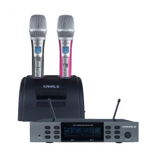 카날스 KB-9500 충전식 무선마이크 행사 강의 공연 보컬용 하울링최소