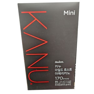 MAXIM카누미니 170CT 맛있는 커피 코스트코