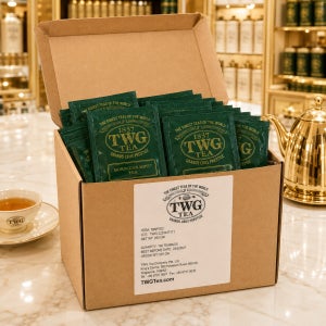 TWG 럭셔리 실크 티백 대용량 모로칸민트(Moroccan Mint) 100개 (1box)