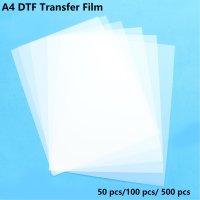 100 pcs a4 열전달 dtf 필름 t-셔츠 필름에 dtf 인쇄