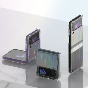 갤럭시 Z플립3 투명케이스 범퍼 홀로그램 HZ3_5 F711