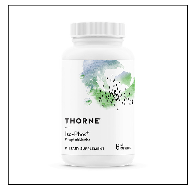 쏜리서치 <b>Iso</b> <b>Phos</b> <b>아이소</b> 포스 파티딜세린 60정x1개