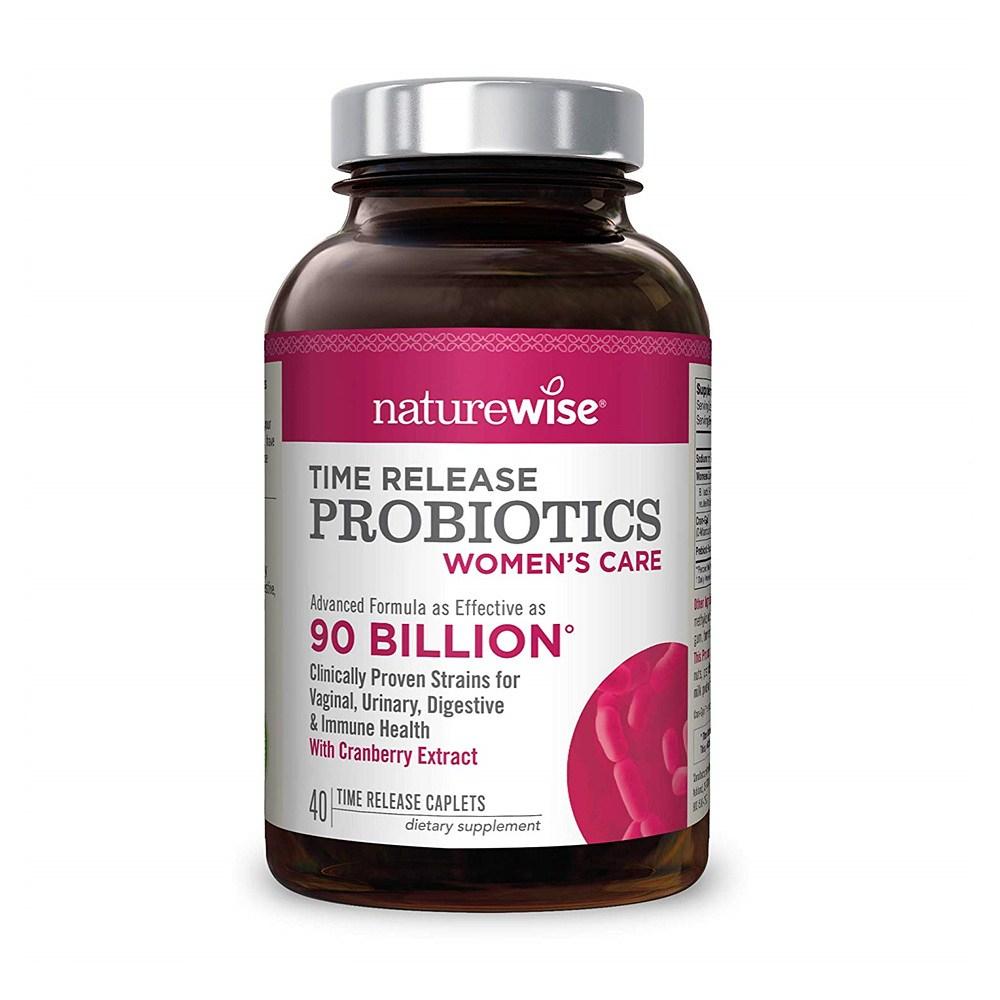 Natures Wise Probiotics 네이쳐<b>와이즈</b> 프로바이오틱스 크랜베리 40캡슐