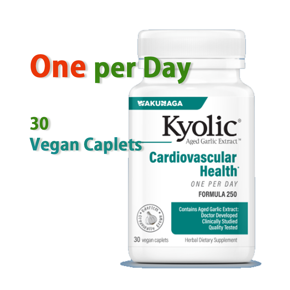 <b>쿄릭</b> 숙성마늘 하루 한 정, 심혈관 건강 1000mg 30정 고약사 One per day