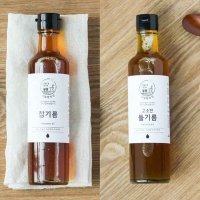 [갤러리아] 원주 국내산 당일착유 선물세트 참기름300ml + 들기름 300ml