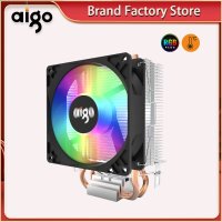 프리즘쿨러 무소음 쿨러 aigo ice200 cpu 쿨러 듀얼 히트 파이프 pc 냉각