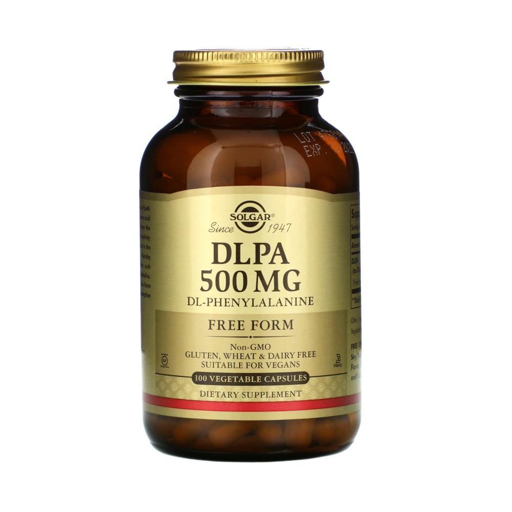 솔가 페닐알라닌 DLPA 500mg 100캡슐 엔케팔린 오피오이드