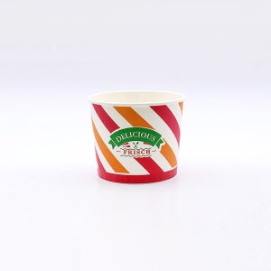 종이 용기 350cc 스트라이프 1000개