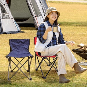 엣모어 초경량 휴대용의자 낚시 다용도 등받이 캠핑체어 색상랜덤