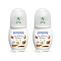 I Provenzali 이 프로벤짤리 아르간 비건 데오드란트 롤 온 50ml 2팩