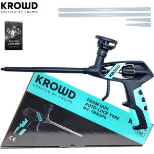 크라우드 오토락 자동잠금 우레탄 폼건 KR-A1