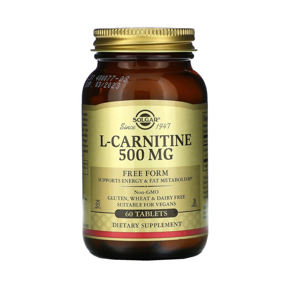 솔가 <b>엘</b> <b>카르니틴 500mg</b> 60정 L<b>카르니틴</b>