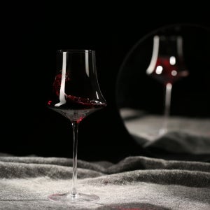 비니드 크리스탈 핸드메이드 쇼트커브드 보르도 레드 화이트와인잔 2P세트