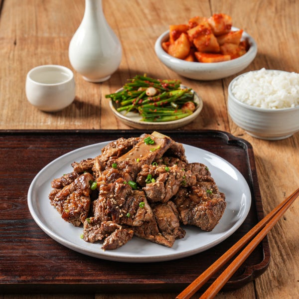 국내산 숯불 양념 돼지갈비 700g