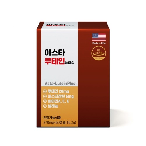 <b>닥터닥터스</b> 아스타 루테인 플러스 아스타잔틴 60캡슐 눈 노화 <b>피로</b> 케어 영양제