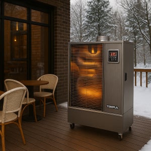 템피아 돈풍기 원적외선 튜브히터 곱창난로 업소용 산업용 TPA-H11000