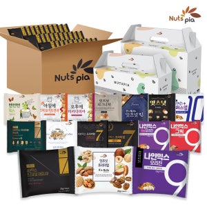 넛츠피아 하루견과류 믹스 견과류 세트 벌크 대용량 선물세트