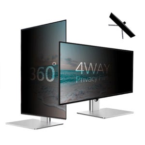 [주문제작] 이젠뷰 4way 모니터보안필름 사생활보호필름 정보보호 상하좌우 CCTV 27W