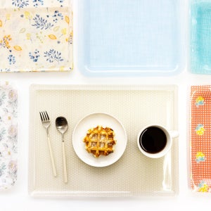 로흐야 아크릴쟁반 트레이 가정 사무실 커피 다과 시트러스