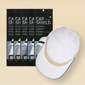 골프 모자 국산 땀패드 캡쉴드 5팩 골라담기 모자 화장품묻음 오염 방지 극세사 패드