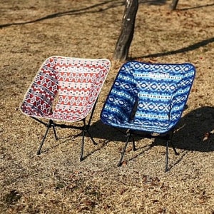 감성 캠핑체어 경량 로우체어 어린이의자