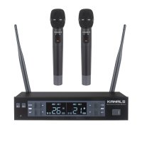 카날스 무선마이크 MW-620 보컬 교회 무선마이크 2채널 핸드타입