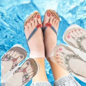 발편한 여성쪼리 슬리퍼 비치 물놀이 신발