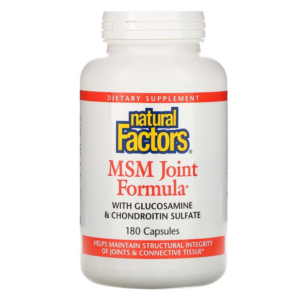 네츄럴 팩터스 <b>MSM 조인트</b> 포뮬라 180정