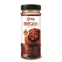 CJ 백설 매콤돼지등갈비양념470G