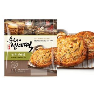 피코크 순희네 녹두 빈대떡 (200g x 2개입) 3개 명절전 부침개