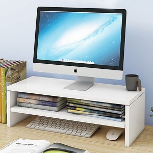 모니터받침대 2단 데스크테리어 책상 정리대 DD-12052