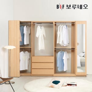 보루네오 리타 드레스룸 시스템장 2800 S세트