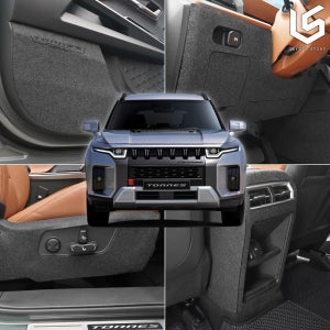 KGM 더뉴 토레스 도어커버 실내 스크래치 방지 보호 몰딩 하이브리드 가솔린 용품