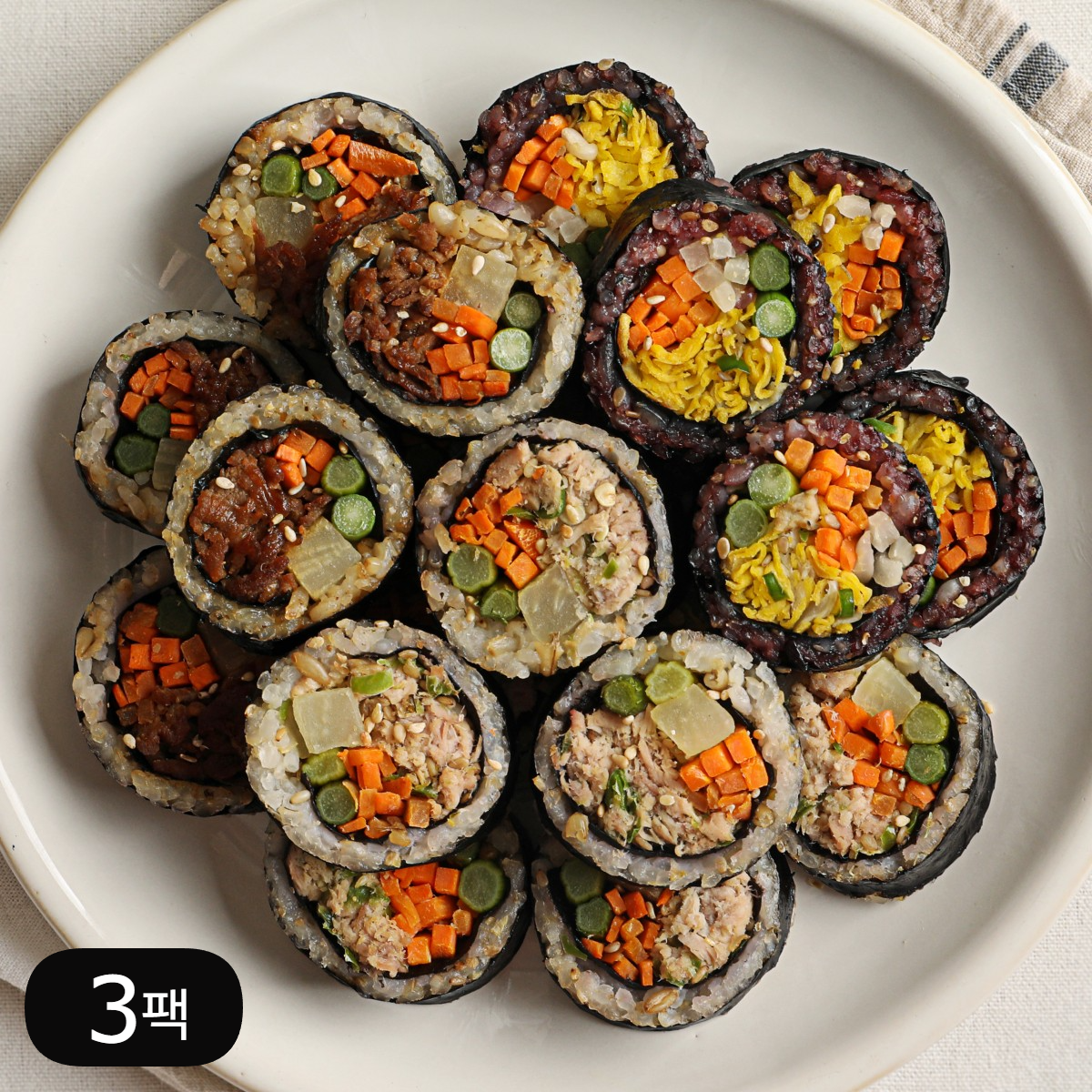 곤약 현미 김밥 땡초참치 제품 이미지