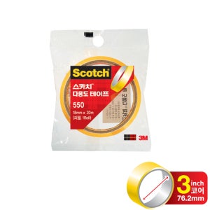 3M 스카치 테이프 리필 3인치 600 (24mmX20M)