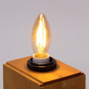 LED 에디슨 촛대전구 4W E14 E17 DS