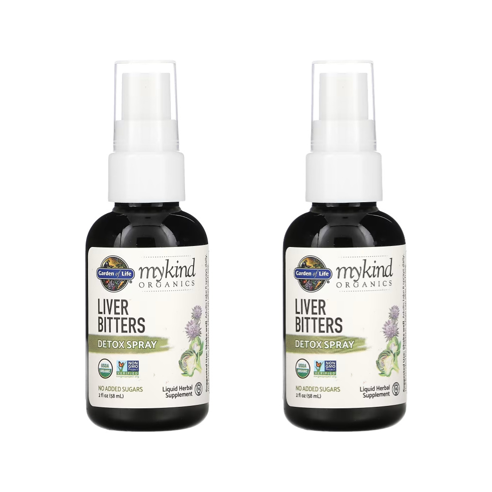 가든오브라이프 <b>마이카인드 오가닉스</b> 리버 비터스 디톡스 스프레이 58ml 2개