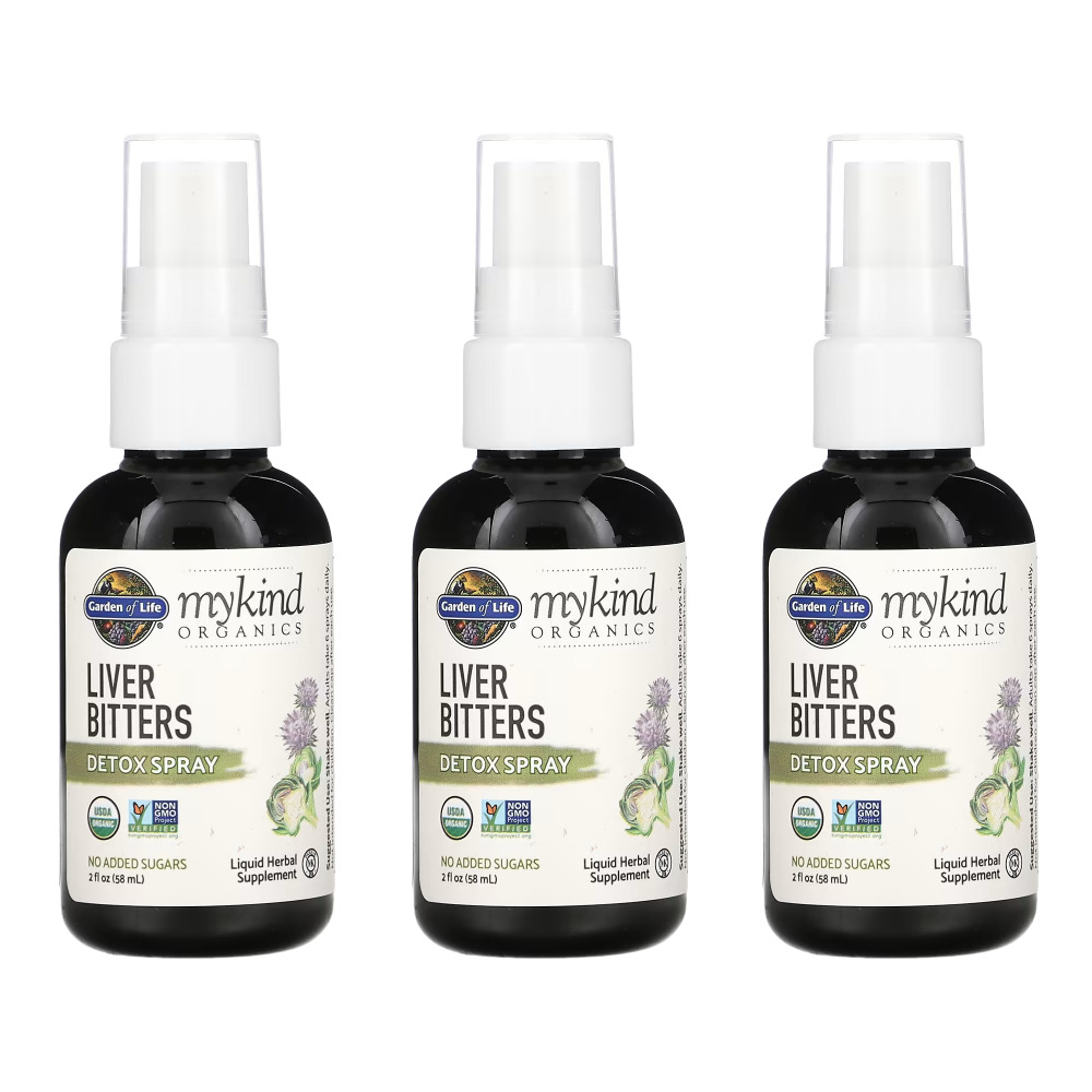 가든오브라이프 <b>마이카인드 오가닉스</b> 리버 비터스 디톡스 스프레이 58ml 3개