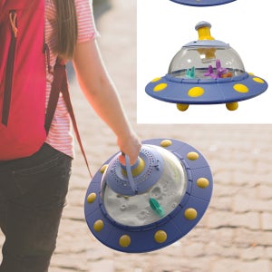 우주선채집통 UFO 채집통 관찰통 물고기 곤충 관찰 확대경