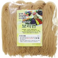 보리면 보리국수 건강식 곡물면 국산 600g