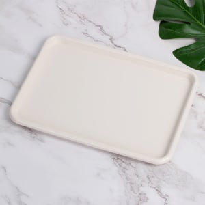 심플 베이직 사각쟁반 프라이드 항균쟁반