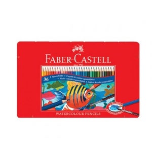 파버카스텔 수채색연필36색세트 틴케이스