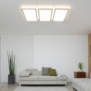 LED 국산 우드 거실조명 거실등 전등 교체 토스카 210W