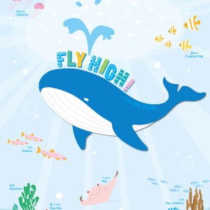 우영우 고래 롤스크린 인테리어 아이방 어린이집 아기방 맞춤 제작