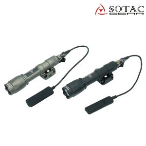 소택 M600C SOTAC M600C 웨폰 라이트 Weapon Light 라이플용 with 20mm Rail System [에어스위치 포함]