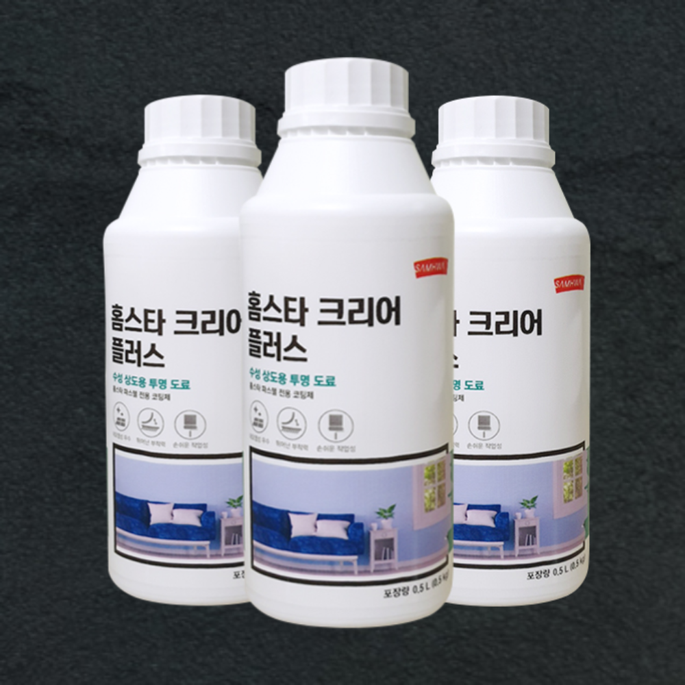 수성바니쉬 삼화 홈스타 크리어 원목 무광 유광 바니쉬 0.5L