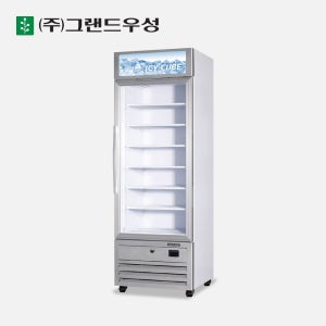 우성 수직 냉동 쇼케이스 400L 직냉식 컵냉동고 냉동고 업소용