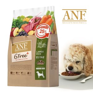 ANF 독 식스프리플러스 인도어 양고기&쌀 5.6kg 강아지 사료